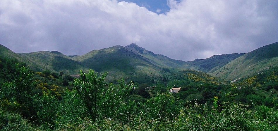 Walking in north Corfu