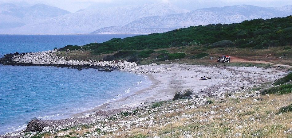 Walking in north east Corfu